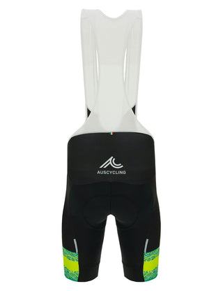 Santini Team Australia Replica Bib-Shorts - Black