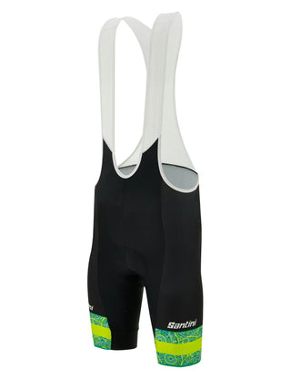 Santini Team Australia Replica Bib-Shorts - Black