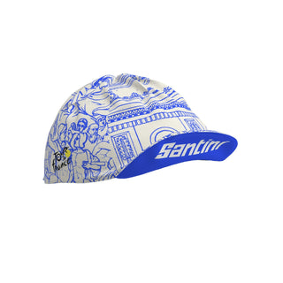 Santini TDF Arc De Triomphe Stage Cycling Cap