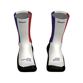 Santini TDF Grand Depart Lille Stage Socks - Print