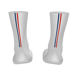 Santini TDF Hautacam Stage Socks - White