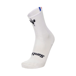 Santini TDF Hautacam Stage Socks - White