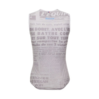 Santini TDF Mount Ventoux Stage Baselayer - White/Black