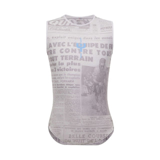 Santini TDF Mount Ventoux Stage Baselayer - White/Black