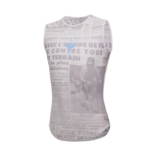 Santini TDF Mount Ventoux Stage Baselayer - White/Black