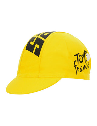 Santini Tour De France Cycling Cap - Yellow