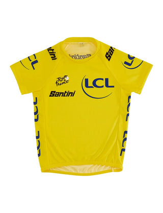 Santini Tour De France Babys Short Sleeve Jersey - Yellow