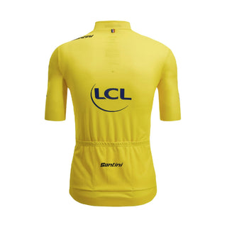 Santini Tour De France Young Rider Leaders Short Sleeve Jersey - Yellow