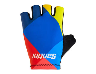 Santini Lidl Trek Team Gloves - Print