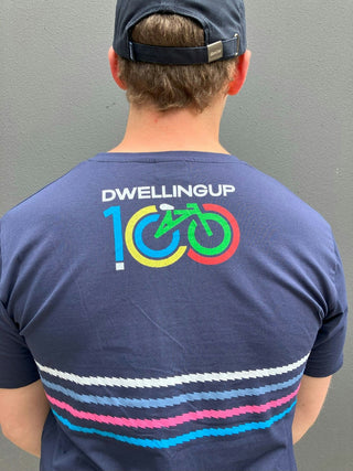 Santini Dwellingup 100 Master Marathon World Champs Short Sleeve T-Shirt - Blue