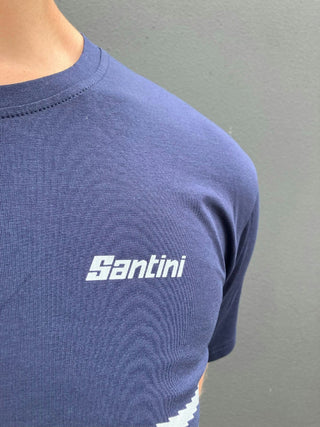 Santini Dwellingup 100 Master Marathon World Champs Short Sleeve T-Shirt - Blue
