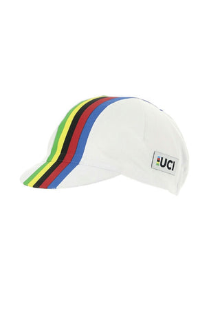 Santini UCI Official Rainbow Stripes Cycling Cap