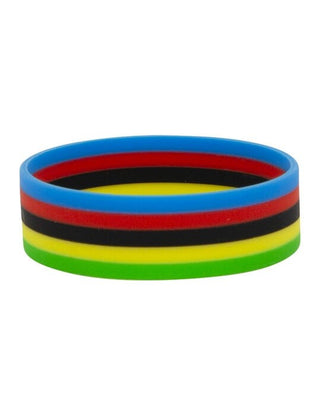 Santini UCI Official Rainbow Stripes Bracelet