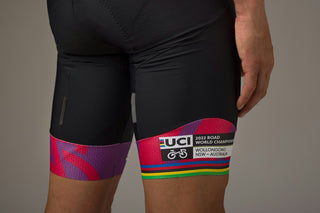 Santini UCI Wollongong W/C Bib-Shorts - Black