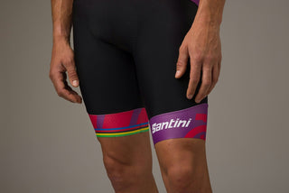 Santini UCI Wollongong W/C Bib-Shorts - Black