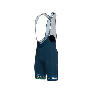 Santini Zurich Road World Championships Bib-Shorts Git - Nautica Blue