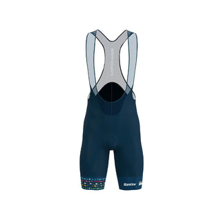 Santini Zurich Road World Championships Bib-Shorts Git - Nautica Blue