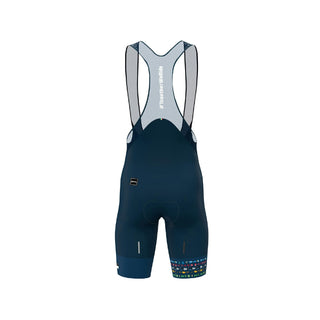 Santini Zurich Road World Championships Bib-Shorts Git - Nautica Blue