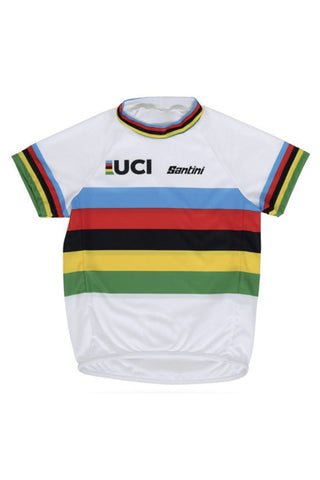 Santini UCI Official World Champion Todddler Short Sleeve Jersey