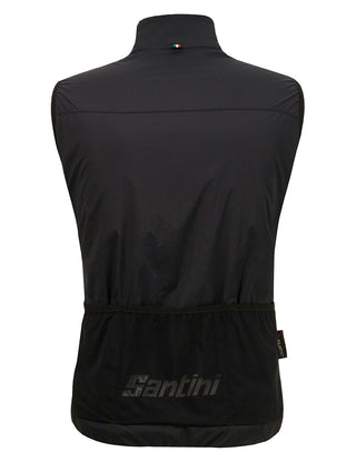 Santini Alpha Pack Gravel Sleeveless Vest - Black