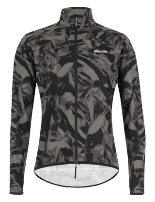 Santini Gravel Nebula Men's Windbreaker Jacket - Grey Camo