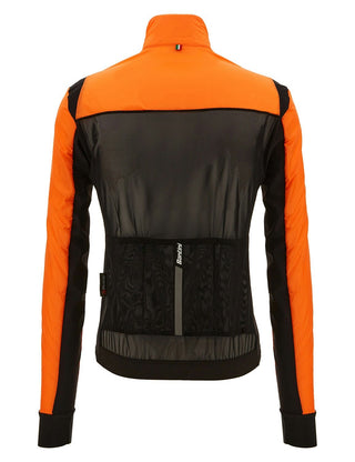Santini Redux Lite Men's Wind Jacket - Fluro Orange