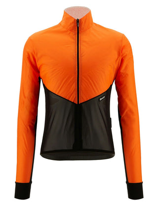 Santini Redux Lite Men's Wind Jacket - Fluro Orange