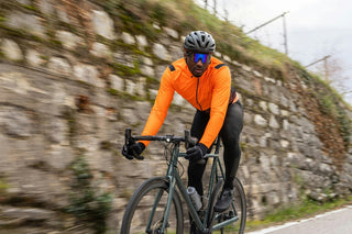 Santini Redux Lite Men's Wind Jacket - Fluro Orange