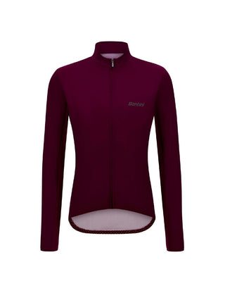 Santini RTR Unisex Windbreaker Jacket - Burgundy
