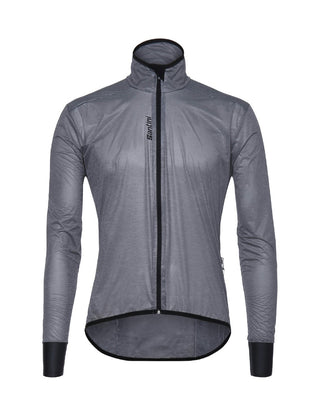 Santini FZ Scudo Men's Windbreaker Jacket- Grey