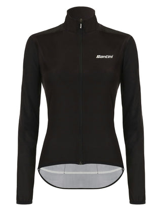 Santini Nebula Puro Women's Windbreaker Jacket - Black Nero
