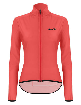 Santini Nebula Puro Women's Windbreaker Jacket - Granatina Pink