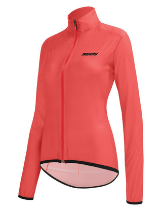 Santini Nebula Puro Women's Windbreaker Jacket - Granatina Pink