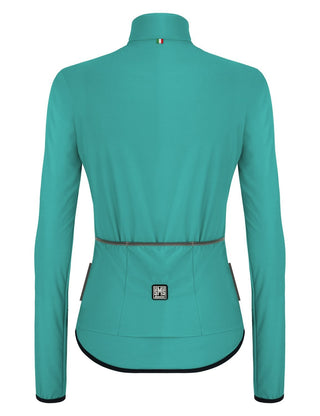 Santini Nebula Puro Women's Windbreaker Jacket - Aqua