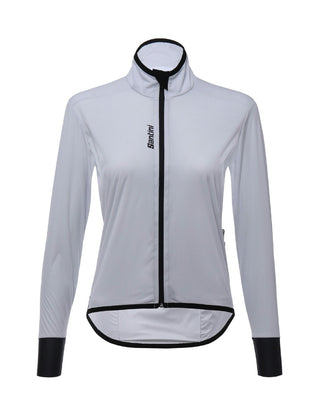 Santini FZ Scudo Women's Windbreaker Jacket - White