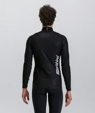 Santini Guard Nimbus Pocketable Men's Rain Jacket - Black