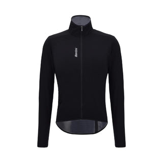 Santini Magic Packable Unisex Rain Jacket - Black