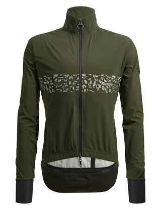 Santini Gravel Neo Gravel Weather Proof Jacket - Military