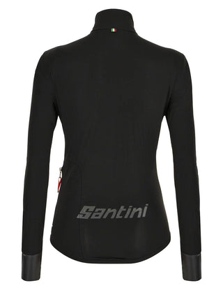 Santini Guard Nimbus Women's Rain Jacket - Black Nero