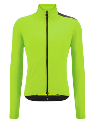 Santini Adapt Multi 4W Men's Waterproof Jacket - Fluro Green