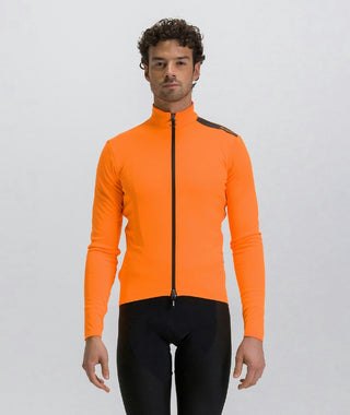 Santini Adapt Multi 4W Men's Waterproof Jacket - Fluro Orange