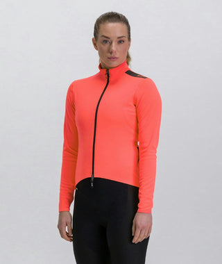 Santini Adapt Multi Women's Waterproof Jacket - Granatina Pink