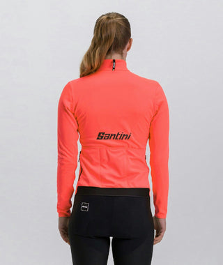 Santini Adapt Multi Women's Waterproof Jacket - Granatina Pink