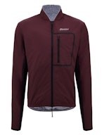 Santini Alpha Trail Gravel Jacket - Burgundy