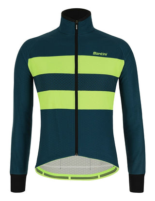 Santini Colore Bengal Men's Winter Jacket - Teal