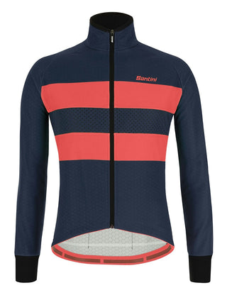 Santini Colore Bengal Men's Winter Jacket - Nautica Blue