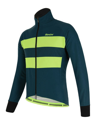 Santini Colore Bengal Men's Winter Jacket - Teal