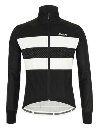 Santini Colore Bengal Men's Winter Jacket - Black Nero