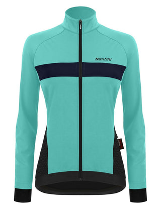 Santini Coral Bengal Women's Winter Jacket - Aqua