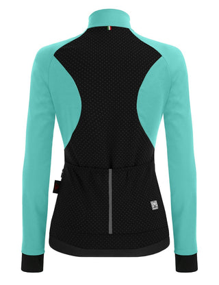 Santini Coral Bengal Women's Winter Jacket - Aqua